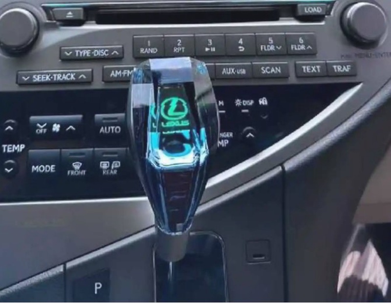 Хрустальная ручка АКПП на Lexus